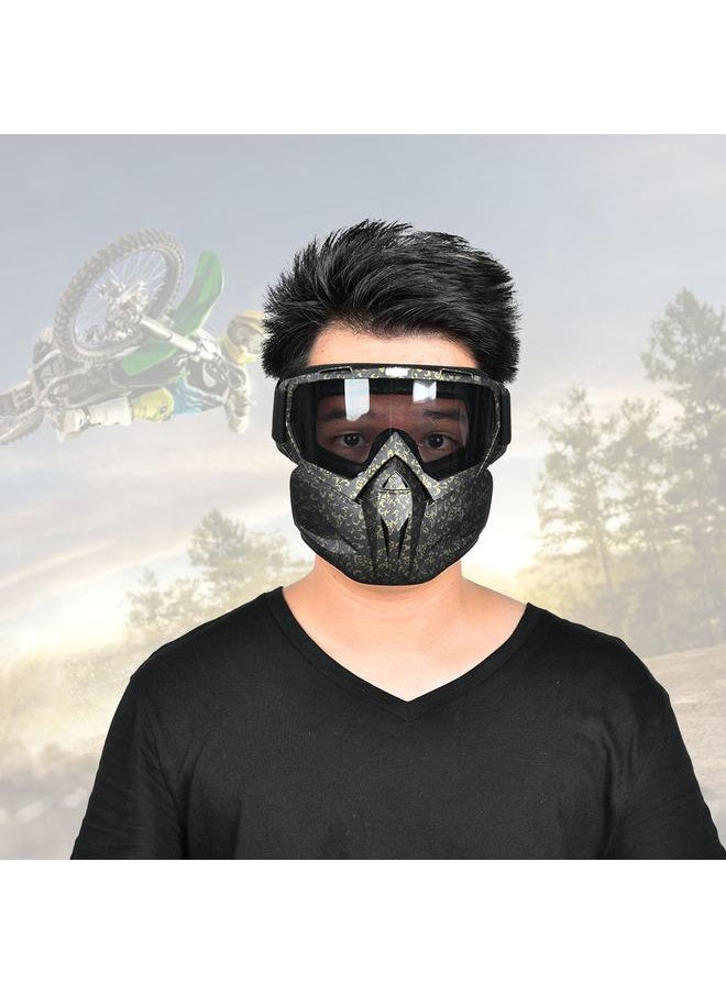 Anti fog Anti wind Protective Goggles Mask Outdoor Cycling Safety Eye Protection Glasses Gray