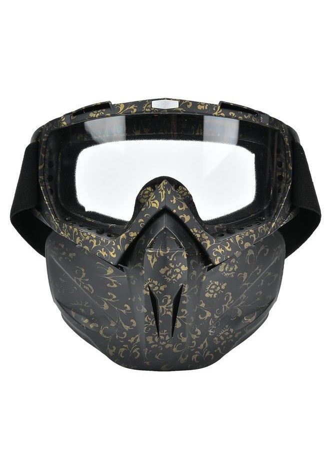 Anti fog Anti wind Protective Goggles Mask Outdoor Cycling Eye Protection Glasses Transparent