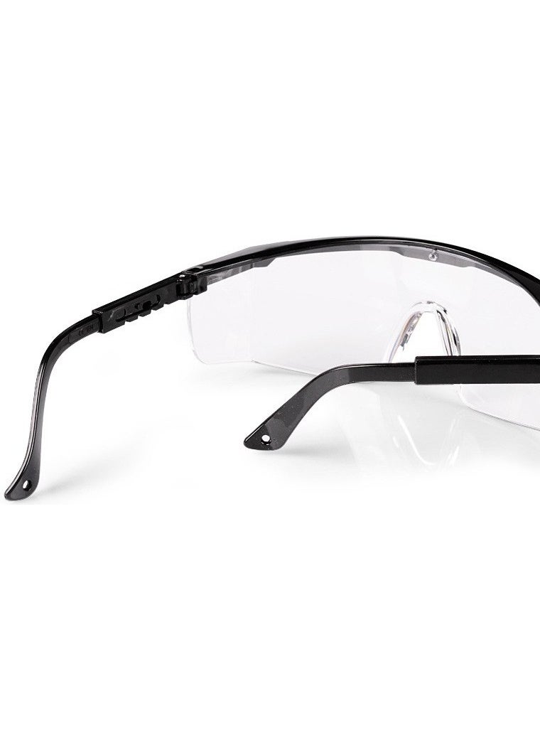 Transparent Chemical Protective Glasses Pack 10 Pieces