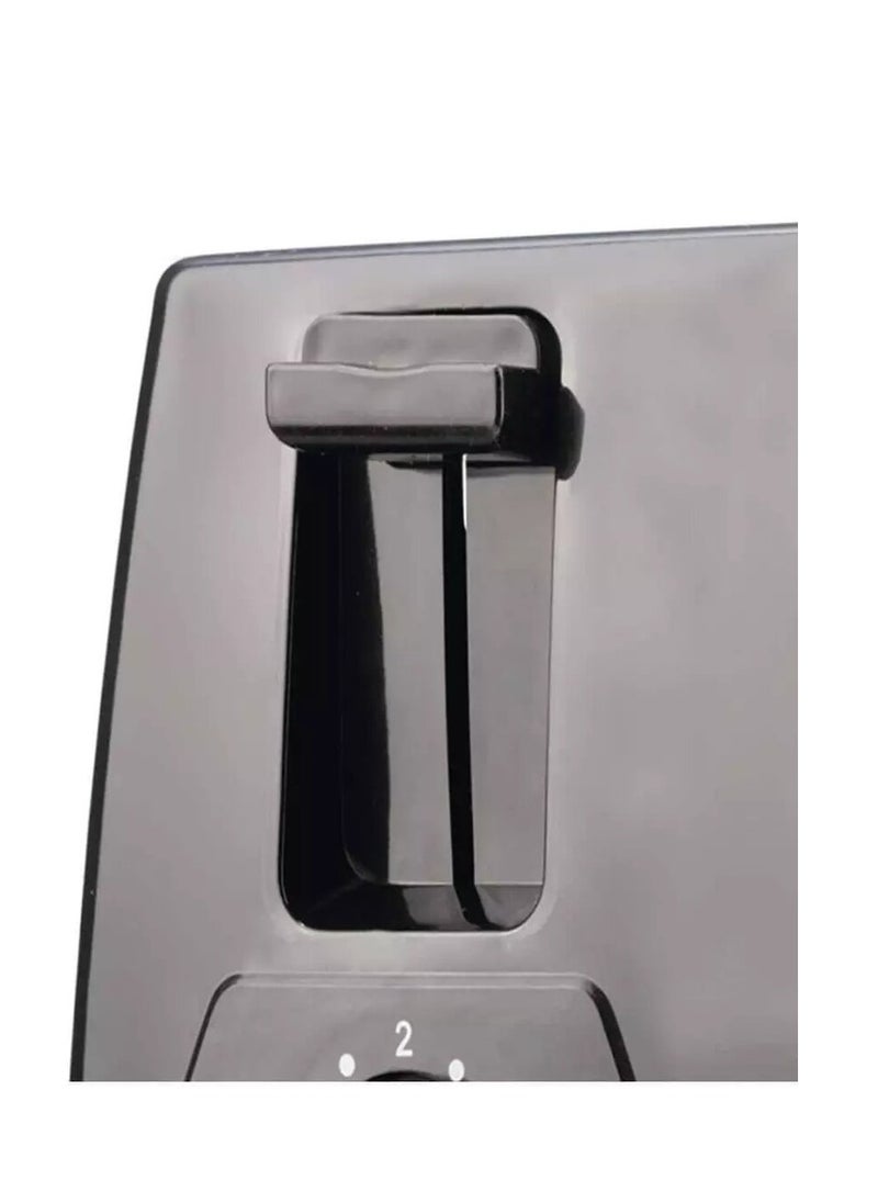 4 Slice Toaster with 2 Adjustable Browning Control knob, Stop Function & Removable Crumb Tray Breakfast Maker Stainless Steel Bread Toaster