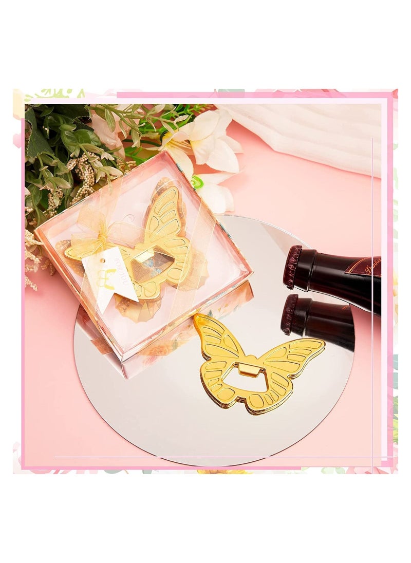 Butterfly Bottle Opener, 5 Pcs Wedding Favors Party with Exquisite Packaging Box Gifts For Guests Baby Shower Souvenirs Supplies, Creative Gift