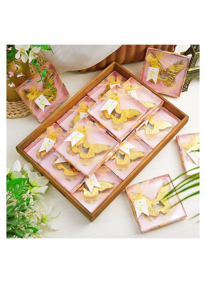 Butterfly Bottle Opener, 5 Pcs Wedding Favors Party with Exquisite Packaging Box Gifts For Guests Baby Shower Souvenirs Supplies, Creative Gift