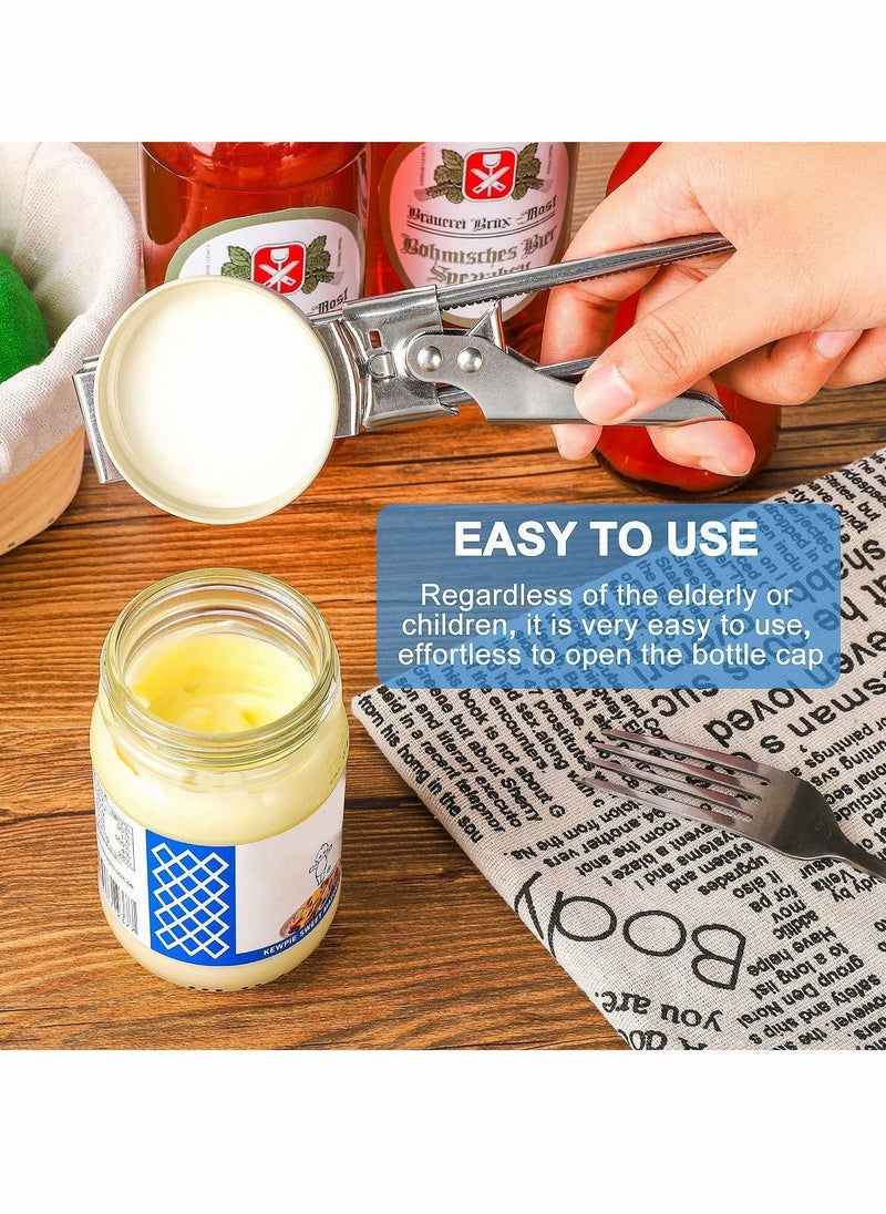 Master Opener, Adjustable Jar and Bottle Stainless Steel Lid Gripper
