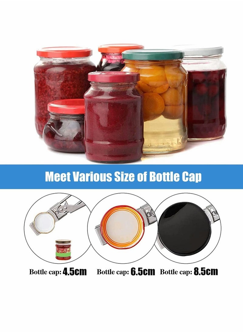 Master Opener, Adjustable Jar and Bottle Stainless Steel Lid Gripper