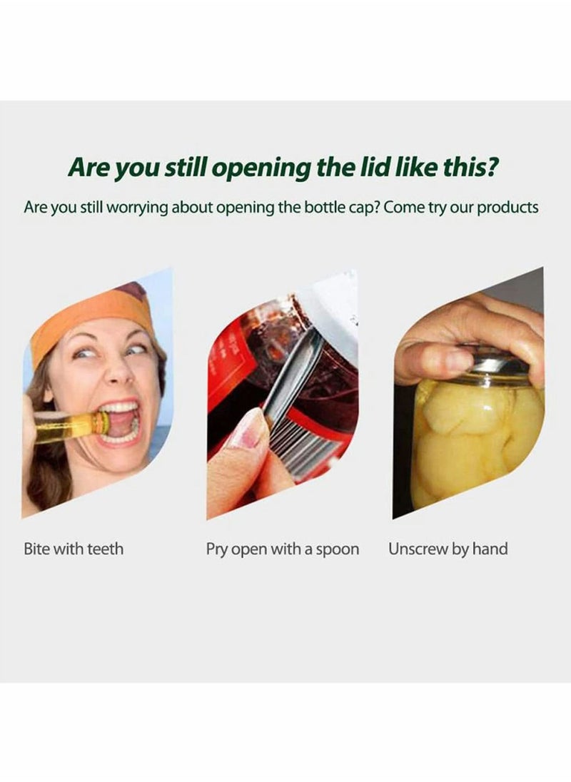 Master Opener, Adjustable Jar and Bottle Stainless Steel Lid Gripper