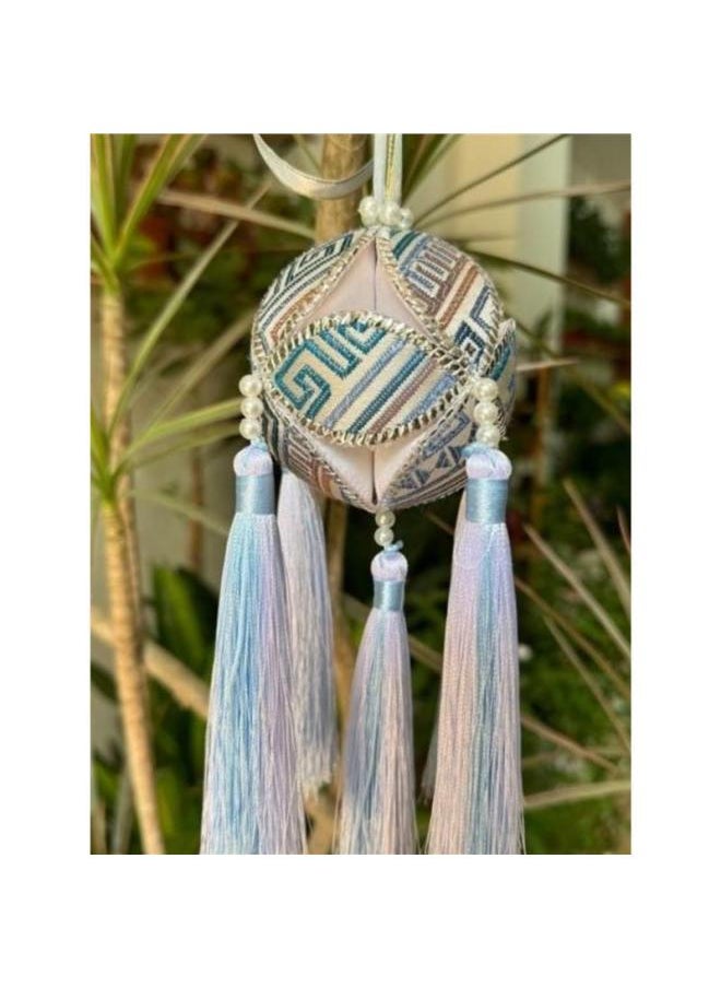 Boutique Hydrangea DIY Material Package Finished Products Guangxi Jingxi Jiuzhou Hydrangea Handmade Special Commemorative Gift 810cm-Specifications:Standard-Color:Zhuangjin Red And Blue 8cm Finished Product