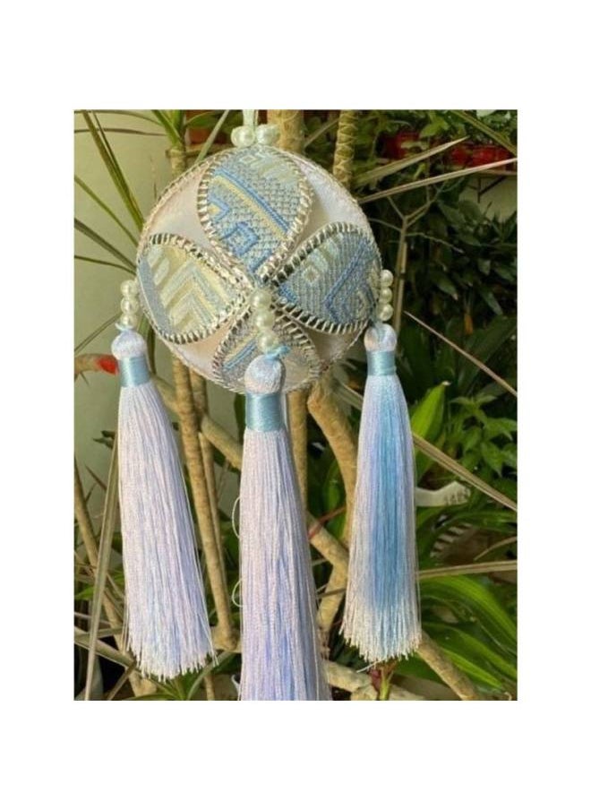 Boutique Hydrangea DIY Material Package Finished Products Guangxi Jingxi Jiuzhou Hydrangea Handmade Special Commemorative Gift 810cm-Specifications:Standard-Color:Zhuangjin Red And Blue 8cm Finished Product