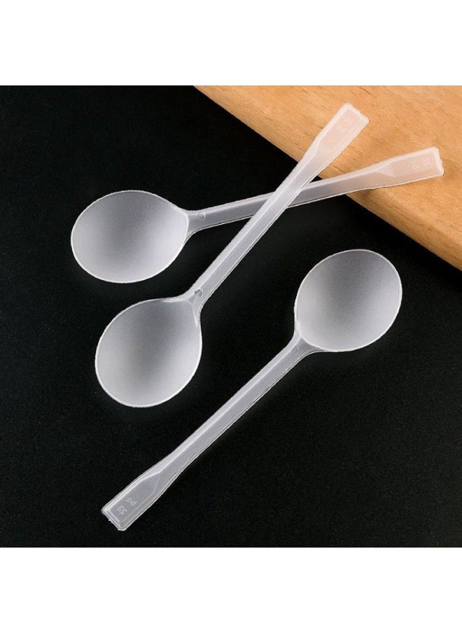 Disposable Spoon Soup Spoon Independent Packaging Commercial Plastic Spoon Dessert Spoon 1000 Only One Wholesale-Specifications:Buy 50 And Get 50 Free, 100 Pieces Will Be Sent-Color:∥№∩♀Easy To Use And Not Expensive (simple Decoration) Black⊙