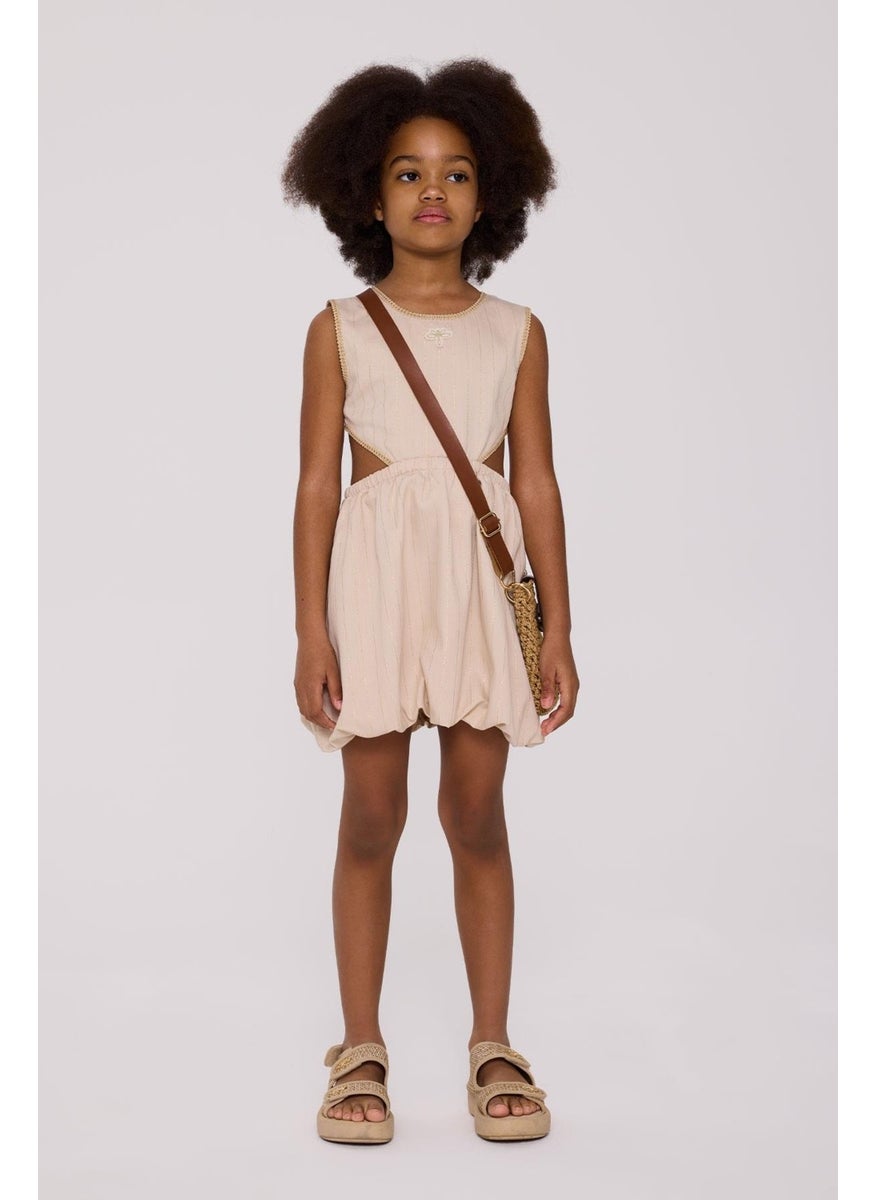 Cutout Sleeveless Dress