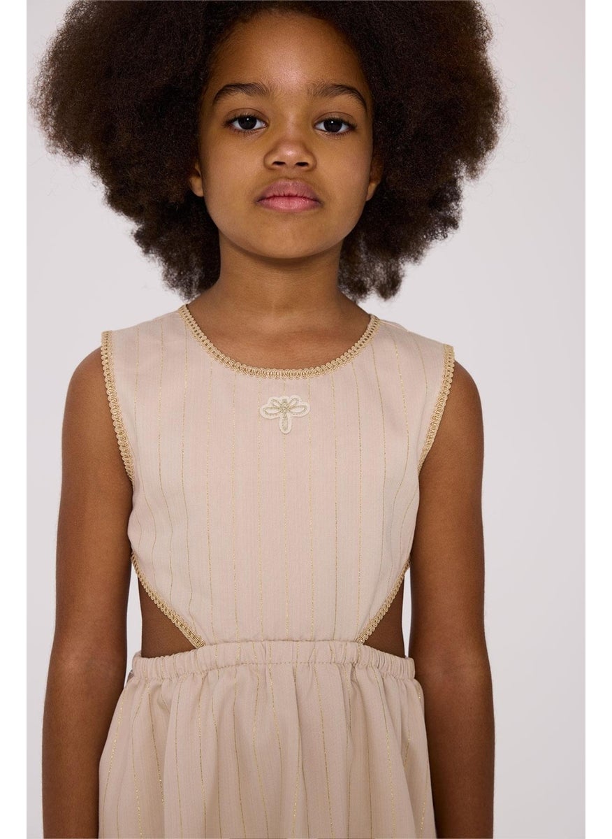 Cutout Sleeveless Dress