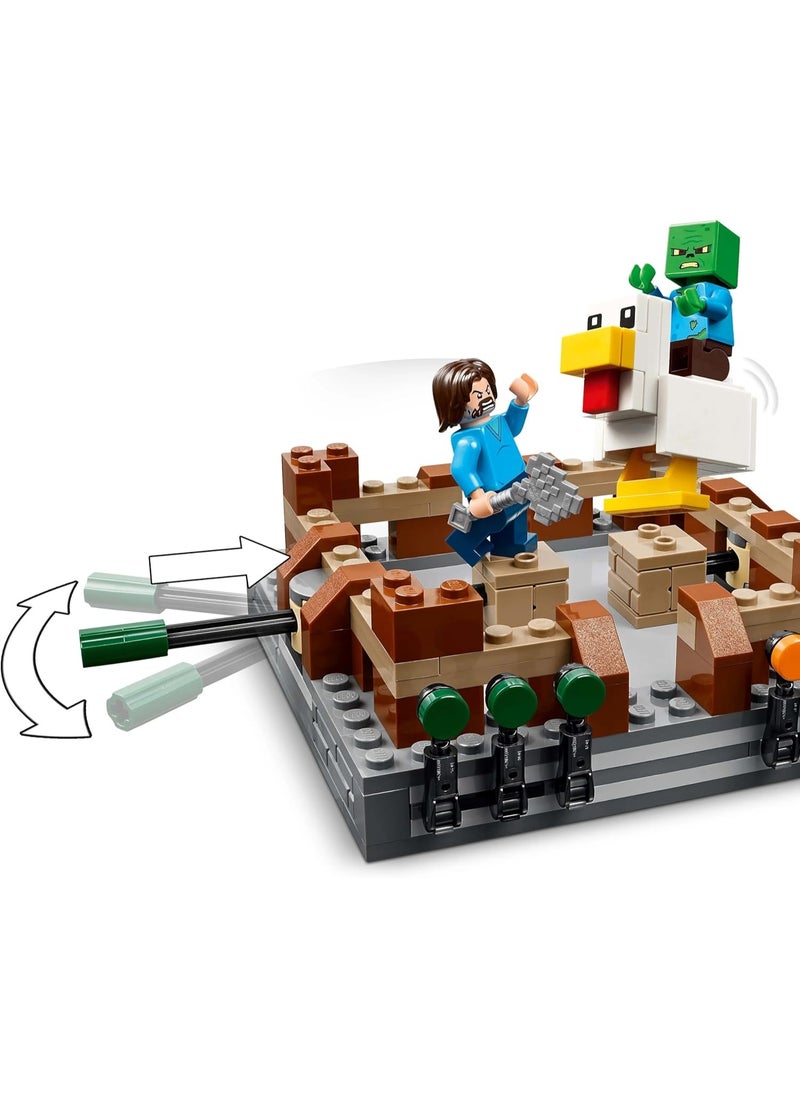 LEGO Minecraft Woodland Mansion Fighting Ring Building Toy Set 21272