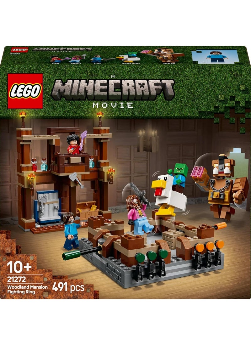 LEGO Minecraft Woodland Mansion Fighting Ring Building Toy Set 21272