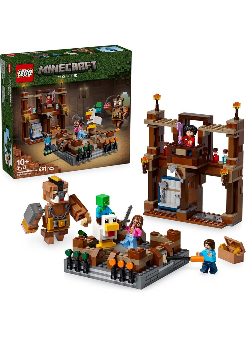 LEGO Minecraft Woodland Mansion Fighting Ring Building Toy Set 21272