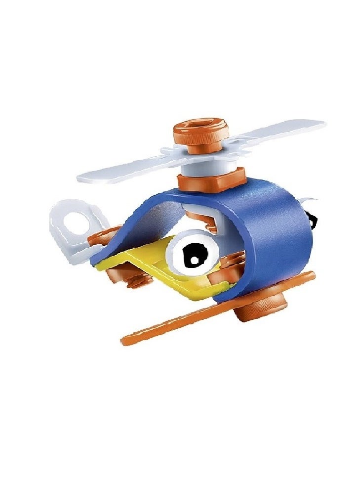 3-in-1 Random Design Build and Play Set with Tools – Includes 3 Unique Designs in a Single Pack