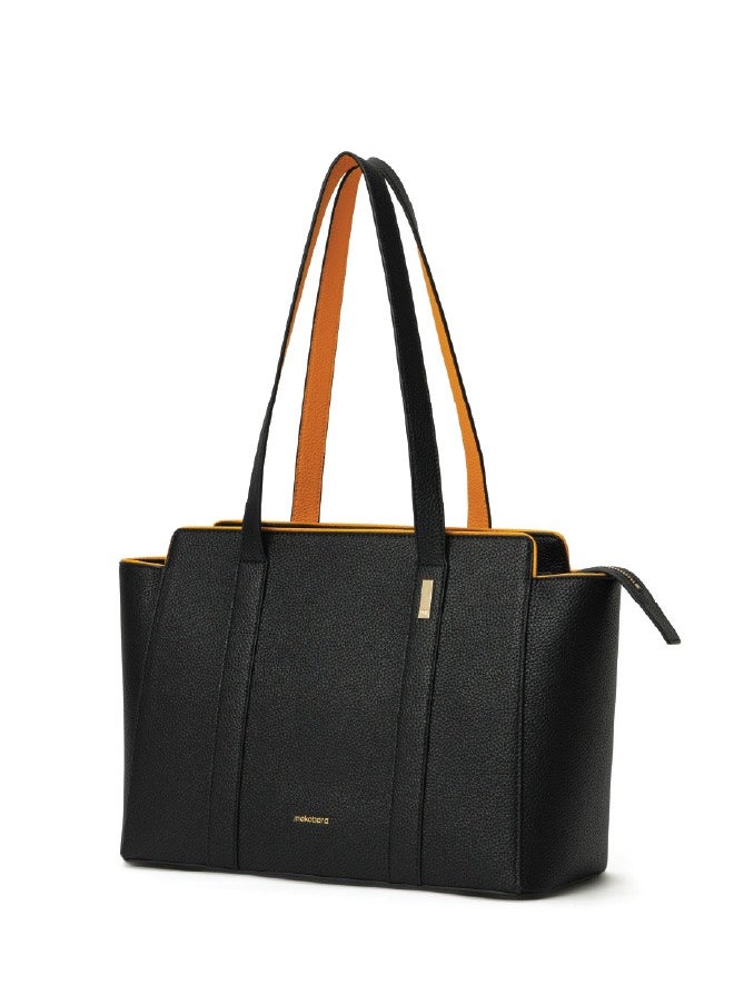 MOKOBARA The Sunflower Tote Bag | Lightweight for Daily use and Work with Luggage Sleeve and 14