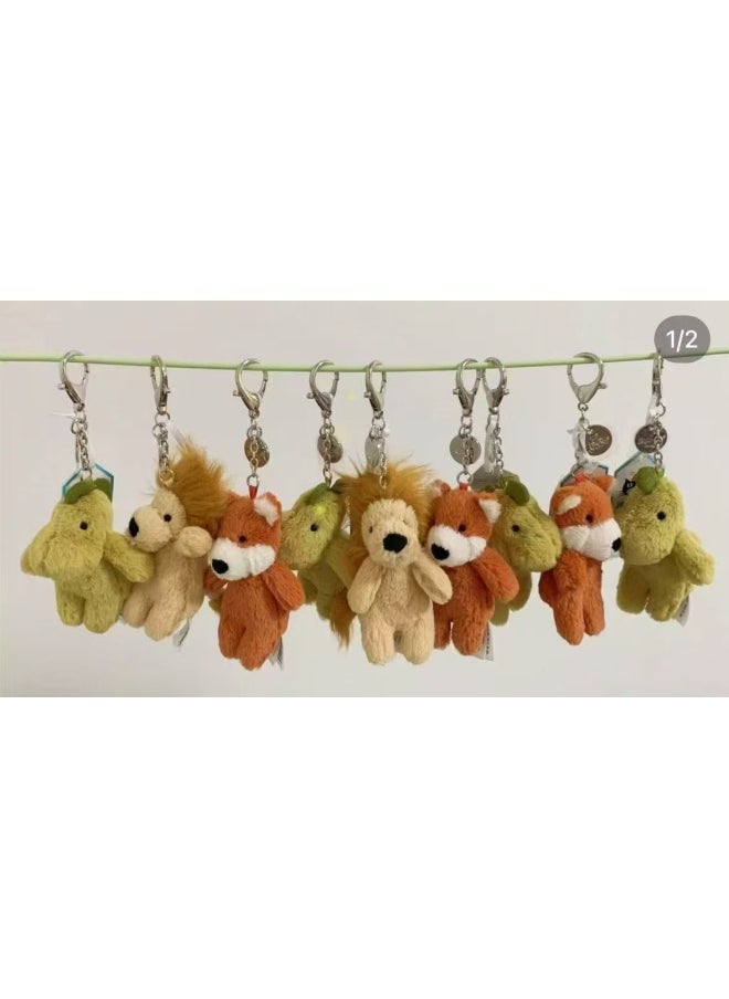 ----- Big Collection 2 Limited Time Activity Discount Toy Cute Animal Shape Plush Doll Gift-Color:Lion Pendant-Height:Free 3b Dust Bag