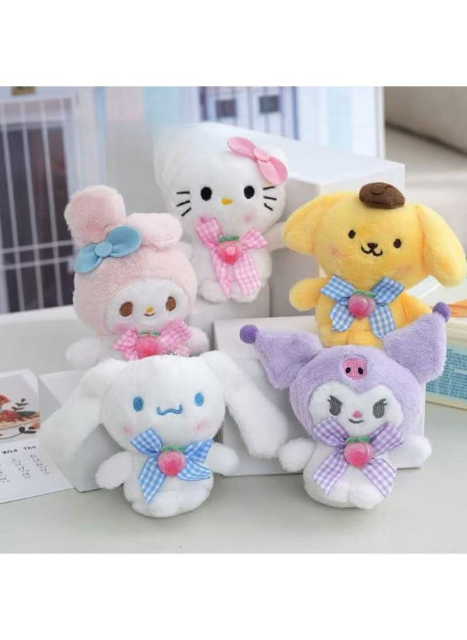 Boutique Machine Mini Machine 4 Inch Plush Pendant Wedding Throw Birthday Gift Annual Meeting Gift Mascot 3 Inch-Color:Kumei-Height:10- 15cm