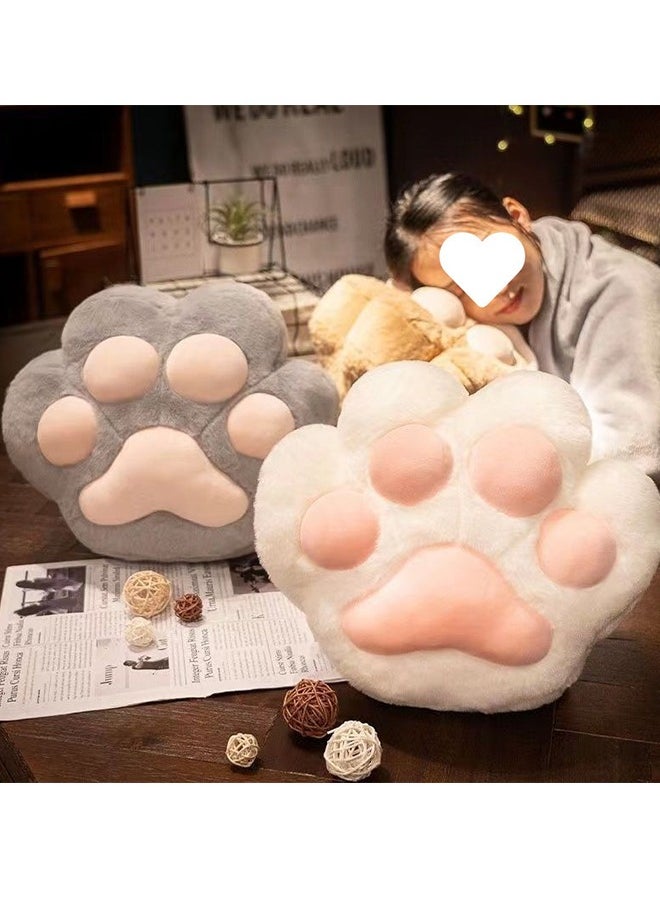 Blanket nap Cat paw throw pillow dual-use office good hand warmer pillow Car air conditioner 2-in-1 pillow（Cat paw pillow 40 x35CM+Blanket100 x170cm)
