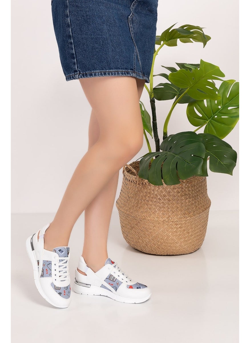 Gray Nurse Life Patterned Orthopedic Sports Sandals