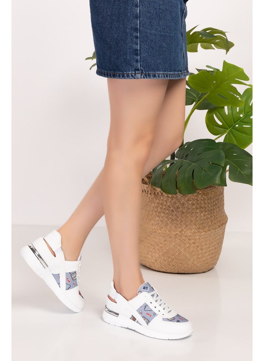 Gray Nurse Life Patterned Orthopedic Sports Sandals