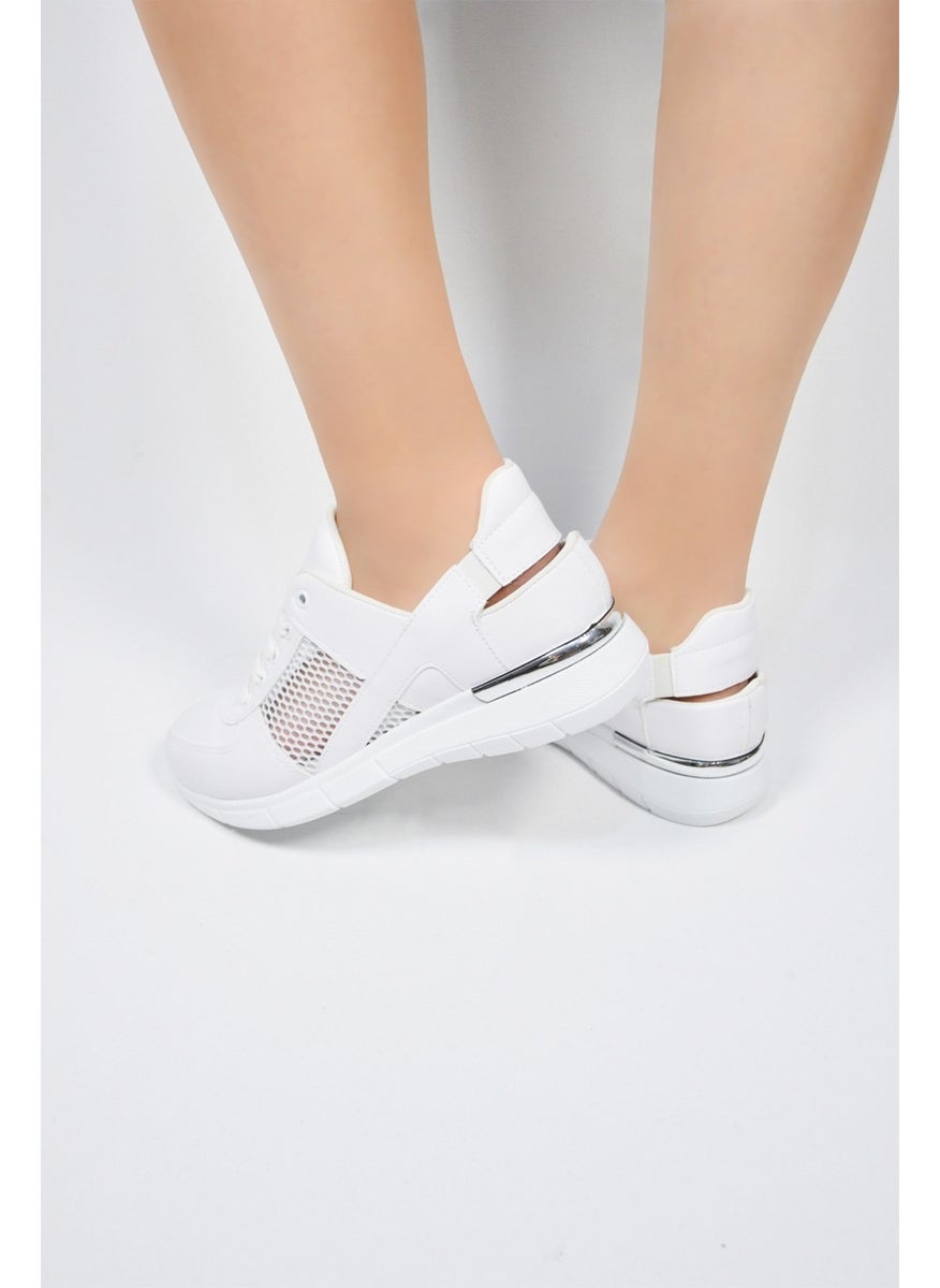 White Mesh Orthopedic Sports Sandals