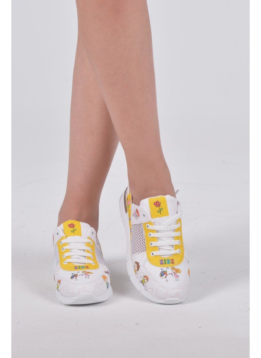 Kids Patterned Mesh Orthopedic Sports Sandals