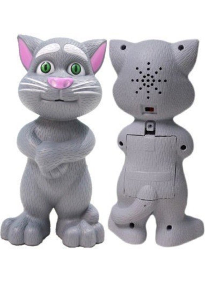 Intelligent Talking Tom Cat with Recording, Music, Story & Touch Functionality, Wonderful Voice with Stories & Songs Electronic Dancing Cactus Toys, Talking, Wriggle & Singing, Recording & Repeat What You Say & Interactive Toys,Best Gift for Your Baby or Kids