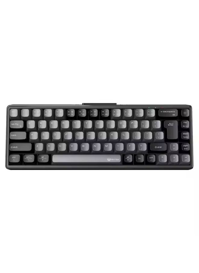 MEETION MK12 Wireless RGB Mechanical Gaming Keyboard 68-key Hot-swappable 2.4G/BT5.0/Wired Tri-mode Connection Mini Mechanical Gaming Keyboard