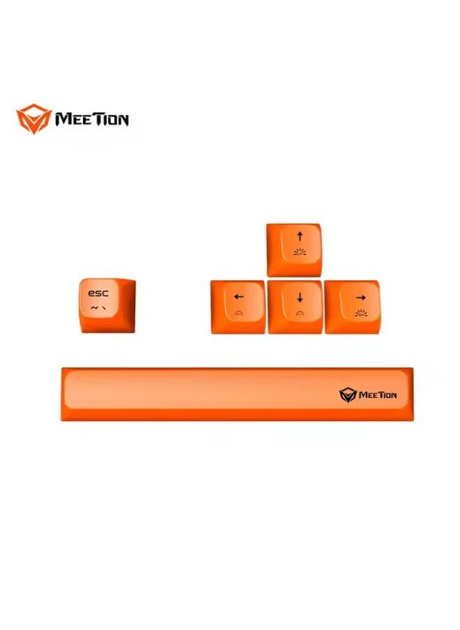 MEETION MK12 Wireless RGB Mechanical Gaming Keyboard 68-key Hot-swappable 2.4G/BT5.0/Wired Tri-mode Connection Mini Mechanical Gaming Keyboard