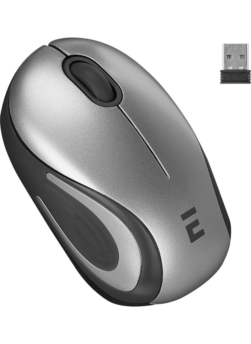SMW-555 USB Silver 2.4ghz Optical Wireless Mouse