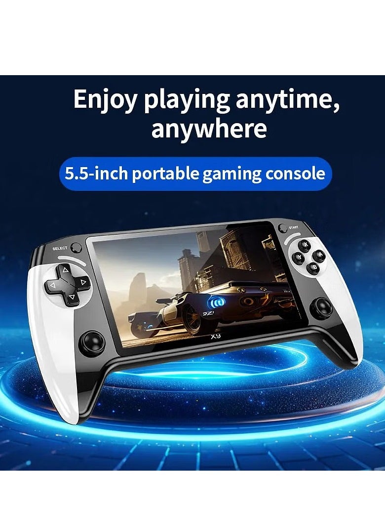 BLACK HAWK X9 Handheld Gaming Console 1500mah 5.5 Inch HD Screen Portable Retro Video Game