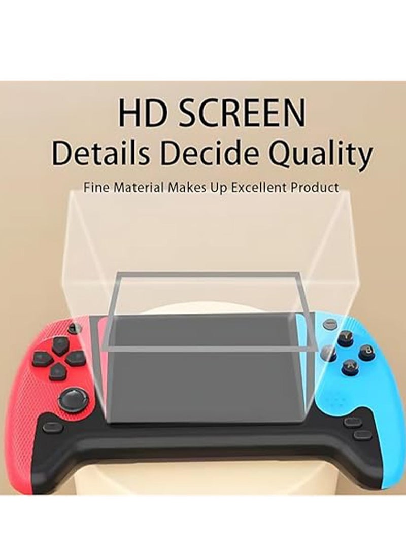 3.5 Inch LCD Retro Game Console – Built-in 500 Classic Games, Portable Handheld Gaming System with TV Output, 1200mAh Rechargeable Battery, Dual Player Mode – Nostalgic Video Game Console for Kids & Adults