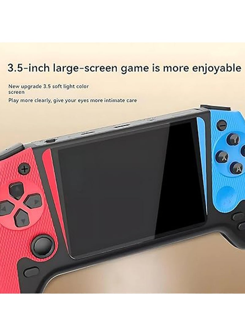 3.5 Inch LCD Retro Game Console – Built-in 500 Classic Games, Portable Handheld Gaming System with TV Output, 1200mAh Rechargeable Battery, Dual Player Mode – Nostalgic Video Game Console for Kids & Adults