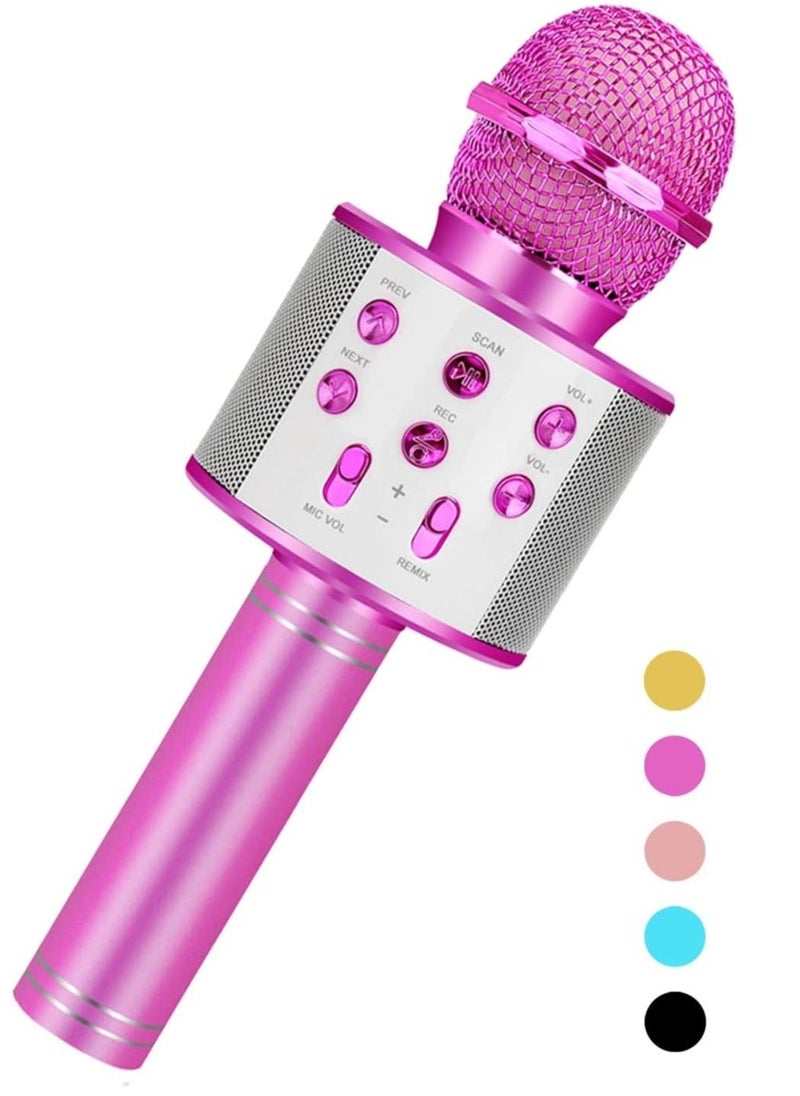Toys for 3 16 Years Old Girls Gifts,Karaoke Microphone for Kids Age 4 12,Best Fun Birthday Gifts for 5 6 7 8 9 10 11 Years Teens Girl Boys, Purple,