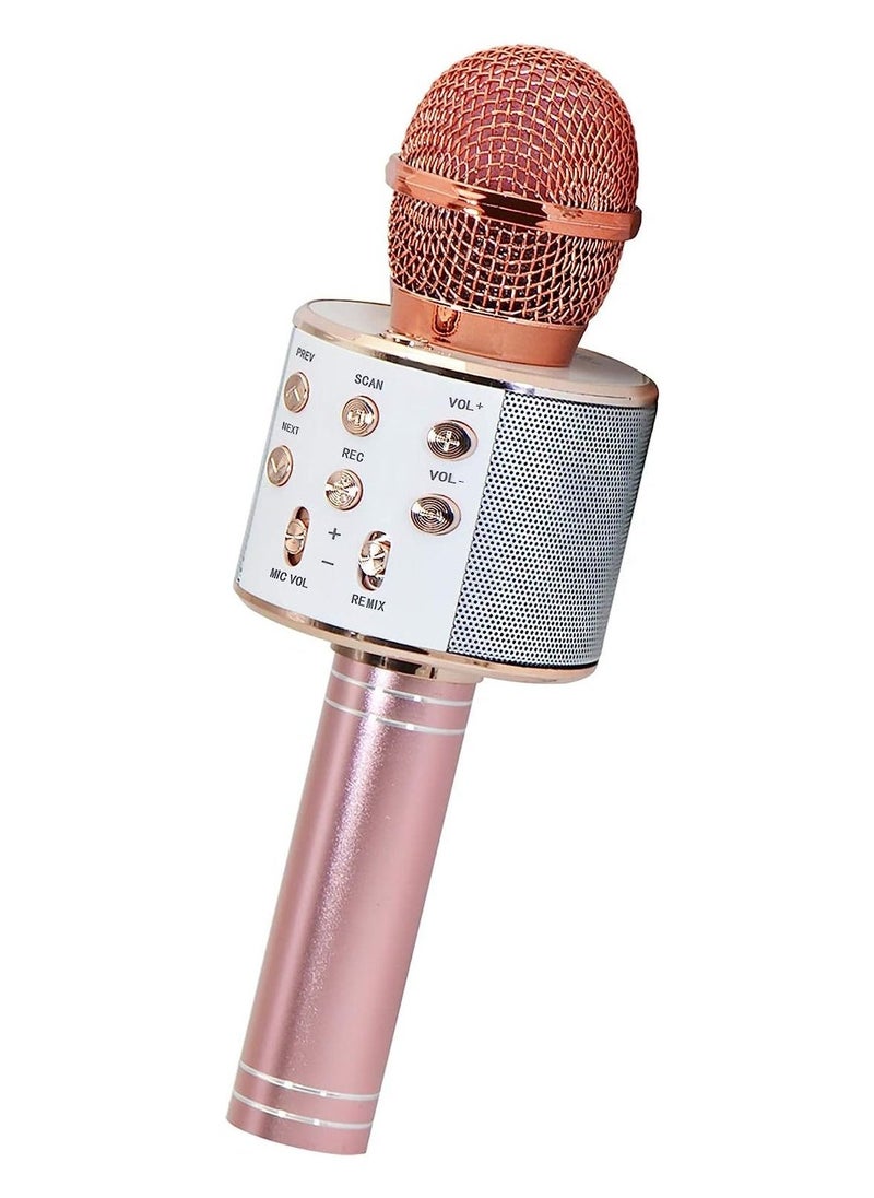 Wireless Bluetooth Karaoke Microphone for Kids Girls Gifts for 5-10 Year Old Boys, Girls