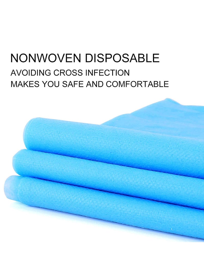 KUDIZE Disposable NonWoven Laminated Water Proof 30 GSM Bed Sheet for Hospital Hotel Spa and Beauty Parlor 63 x 80 Inch16000 x 20320 cm Pack of 10