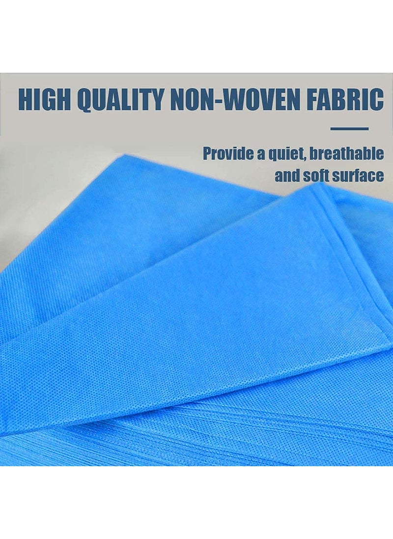 KUDIZE Disposable NonWoven Laminated Water Proof 30 GSM Bed Sheet for Hospital Hotel Spa and Beauty Parlor 63 x 80 Inch16000 x 20320 cm Pack of 10
