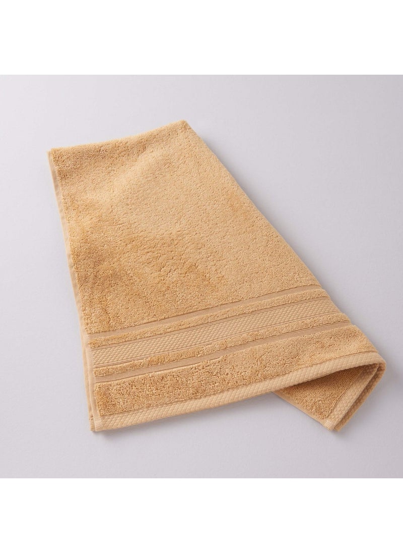 Soft 50X85 cm Face Towel Mustard