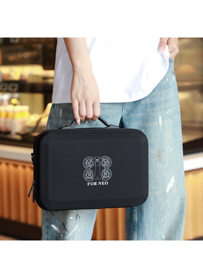 Bkano Is Suitable For DJI Neo Cosmetics Bag For DJI Neo Bag Changfei Suit Bag Cosmetics Bag Storage Box Box-Color:Neo Changfei Version Black Shoulder Storage Box-Size:About 31*21*9cm