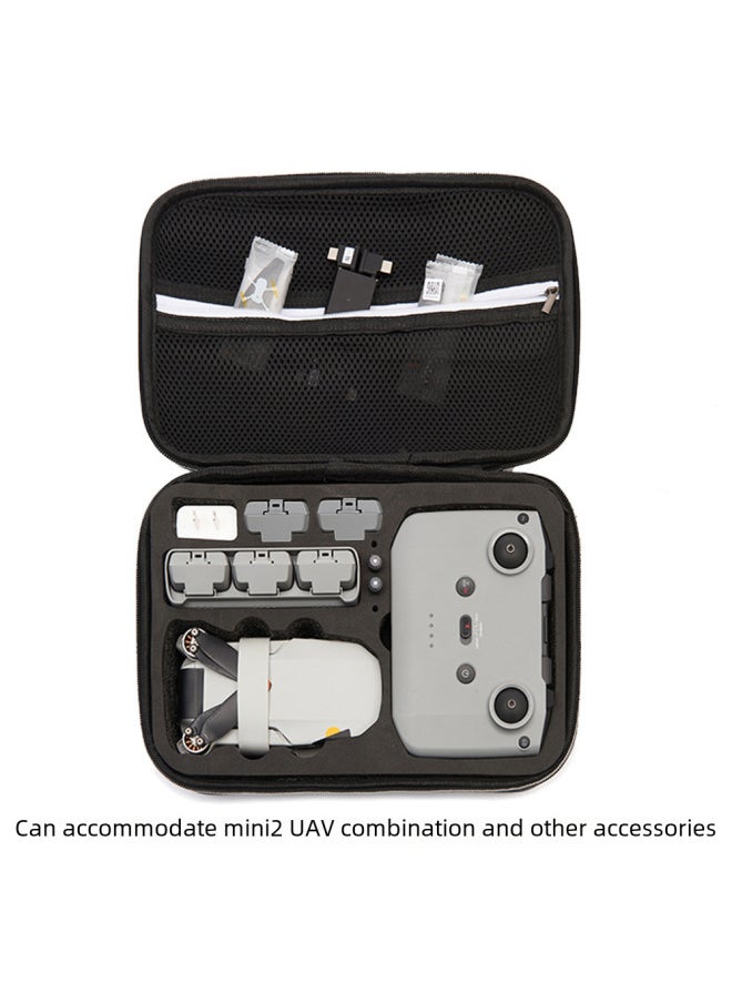 Suitable For DJI Royal Mini 2 Storage Bag Mavic Mini 2 Changfei Edition Storage Box Waterproof Accessories Bag-Color:Black Box Black Gallbladder
