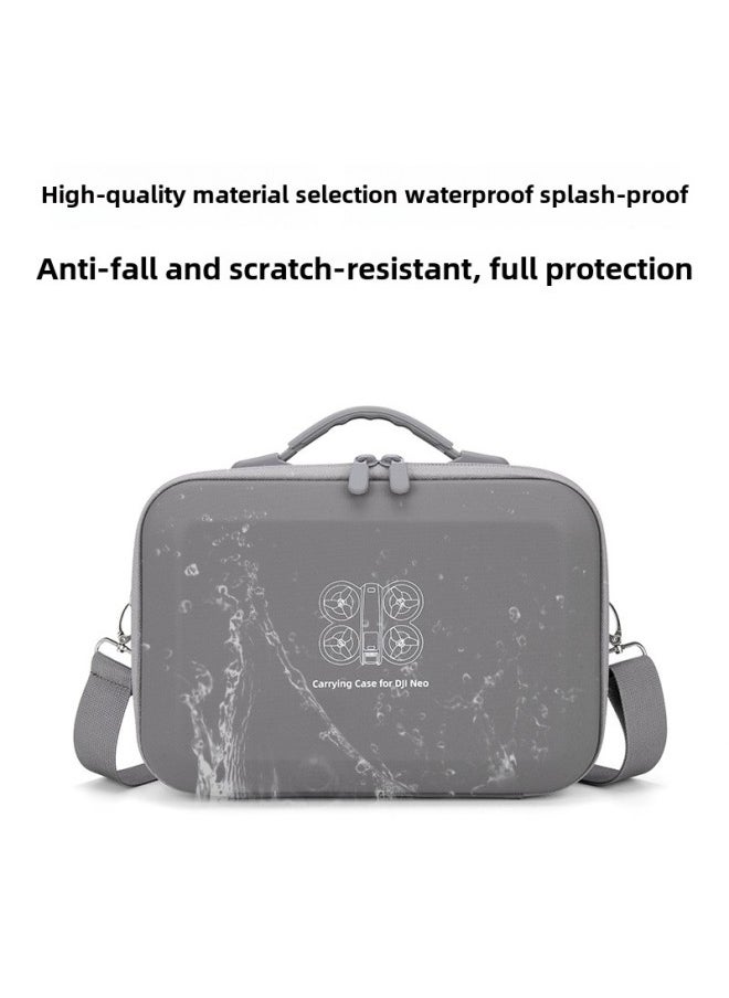 Suitable For DJI Neo Storage Bag For DJI NEO4k Handheld UAV Flying Storage Box Backpack Single Storage Bag-Color:Black