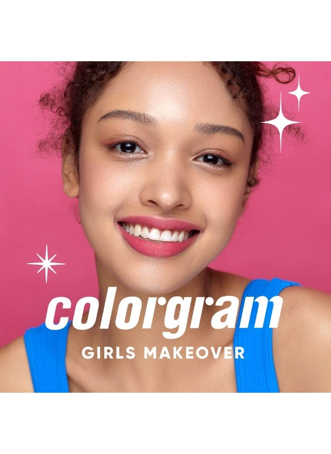 Thunderbolt Over Blur Tint 01 Coral Build Up | Coachella Makeup, Spring Makeup
