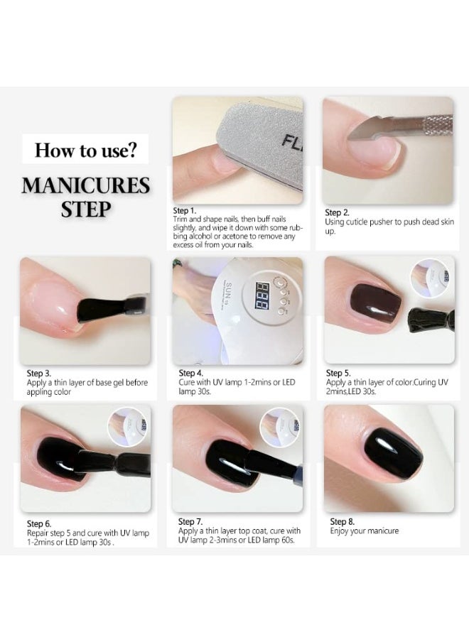 Gel Nail Polish,15ML Nude Pink Color Soak Off UV LED Gel Polish Nail Art Manicure Salon DIY Nail Design Decoration at Home #D016