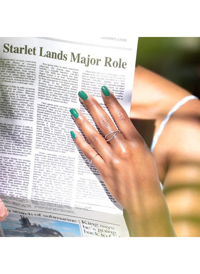 Nail Lacquer, Rated Pea-G, Green Nail Polish, 0.5 fl oz