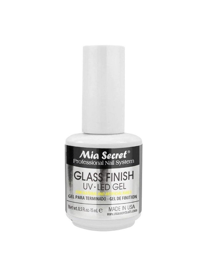 Mia Secret Glass Finish UV-LED Gel 0.5 Fl. oz - 15mL