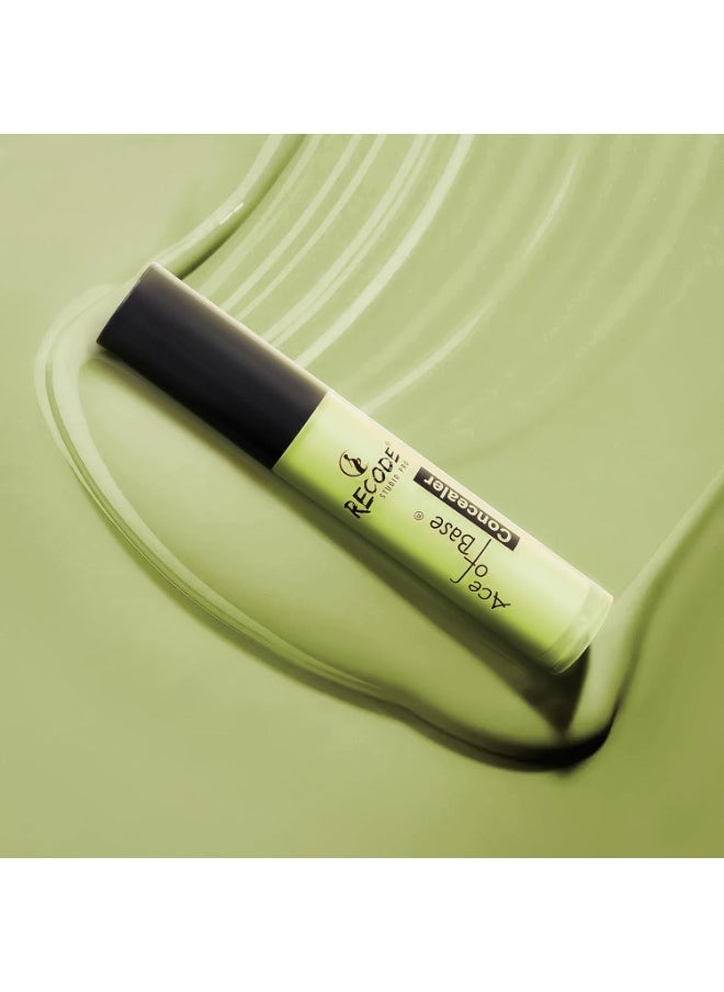 Concealer comes with Natural Matte Finish & Blendable High Coverage Formula, Waterproof & Lightweight, Shade 07 Green, 6ml