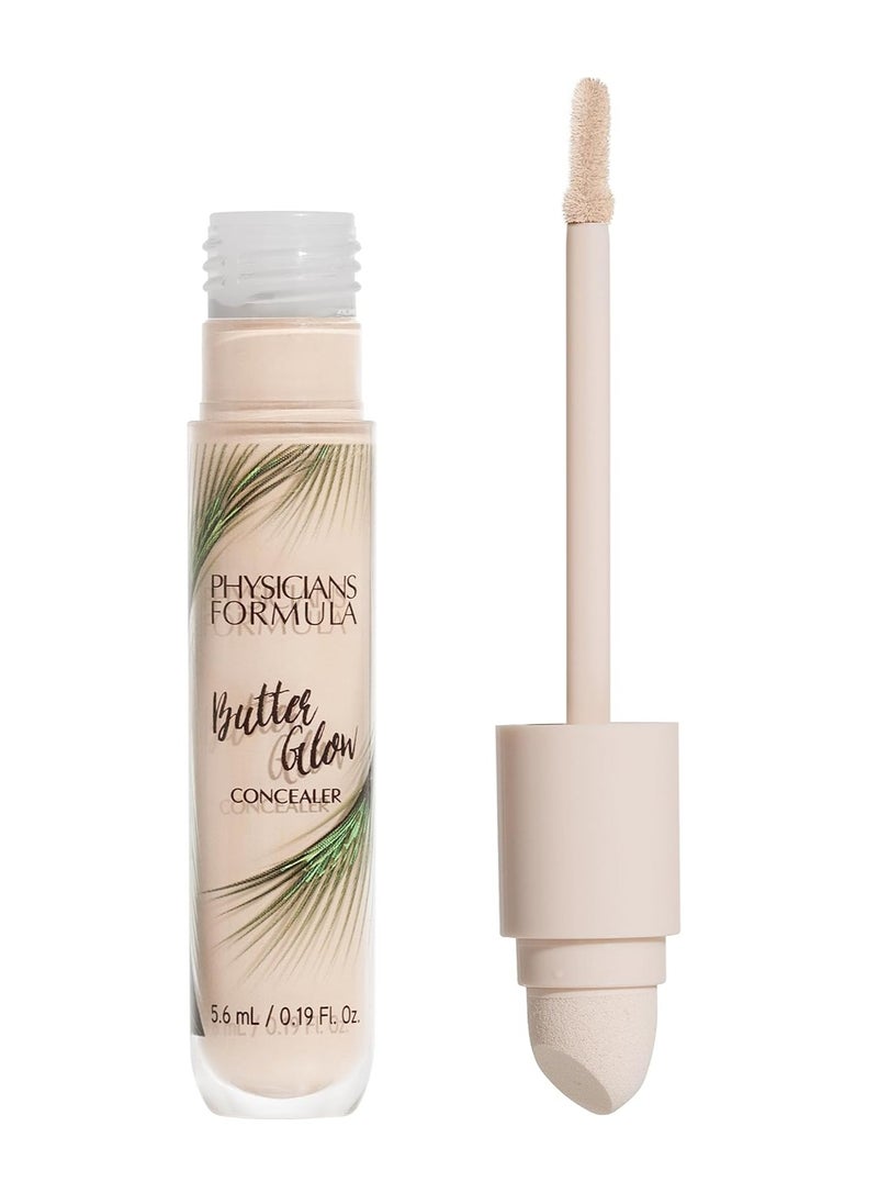 Butter Glow Multi Use Liquid Concealer to Brighten Highlight and Conceal Imperfections Long Wearing Light Shade