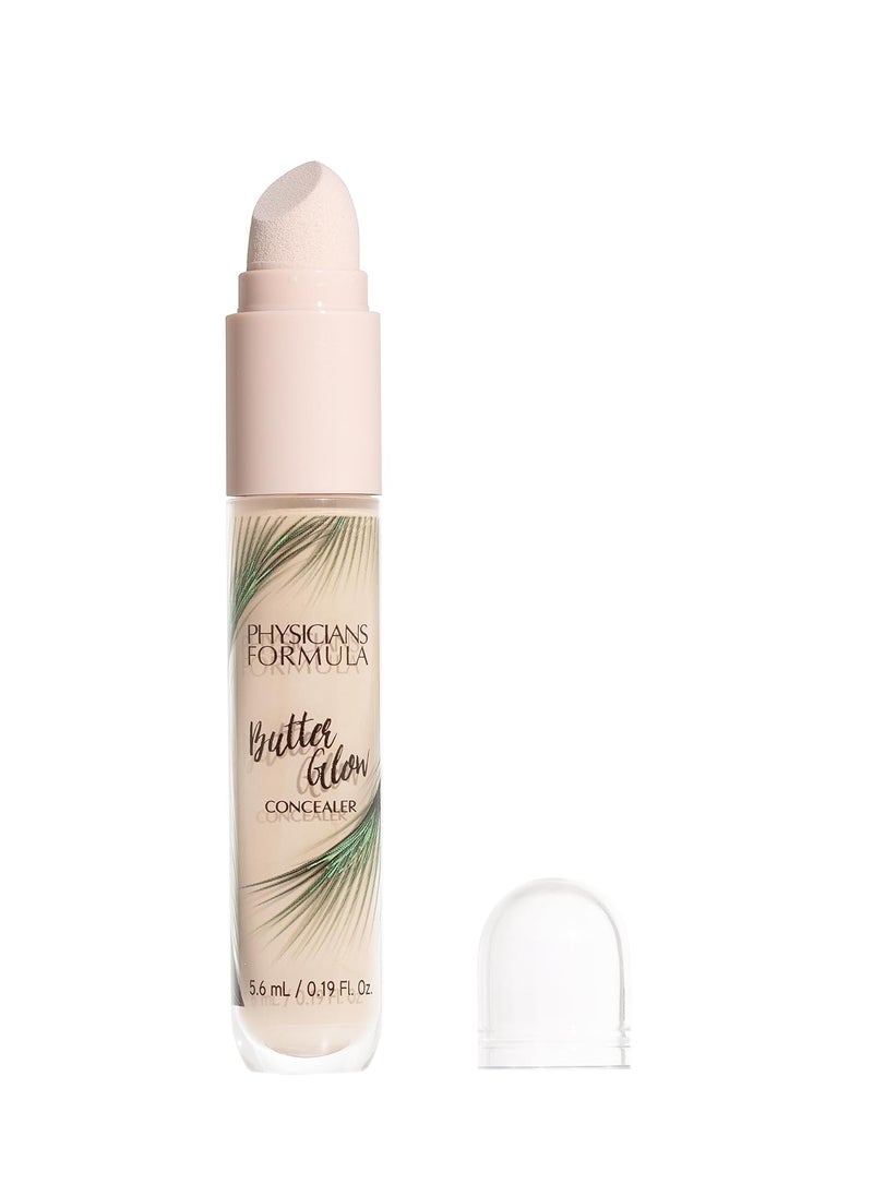 Butter Glow Multi Use Liquid Concealer to Brighten Highlight and Conceal Imperfections Long Wearing Light Shade