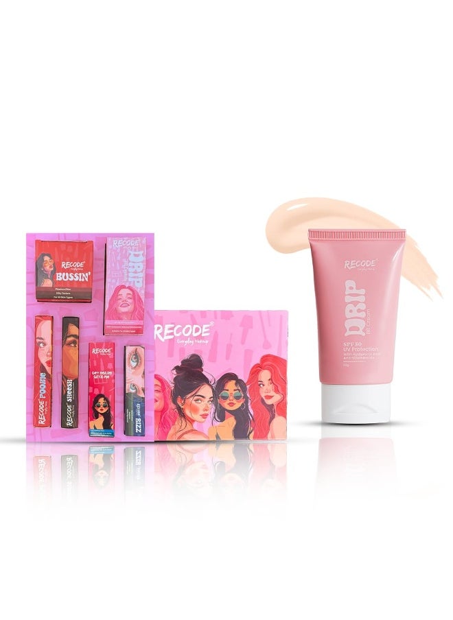 Everyday Makeup Box 01 Light Pink Undertone 6 in 1 Combo