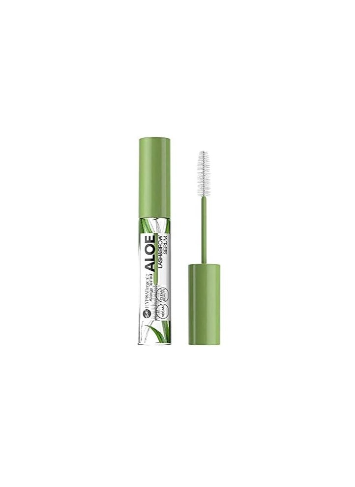 Hypoallergenic Aloe Eyelash and Eyebrow Serum Vegan Allergy Tested 9g